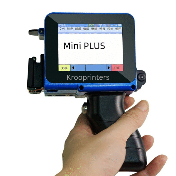 KD480 Mini Inkjet Printer – 4.3" Screen, 12.7mm Coding