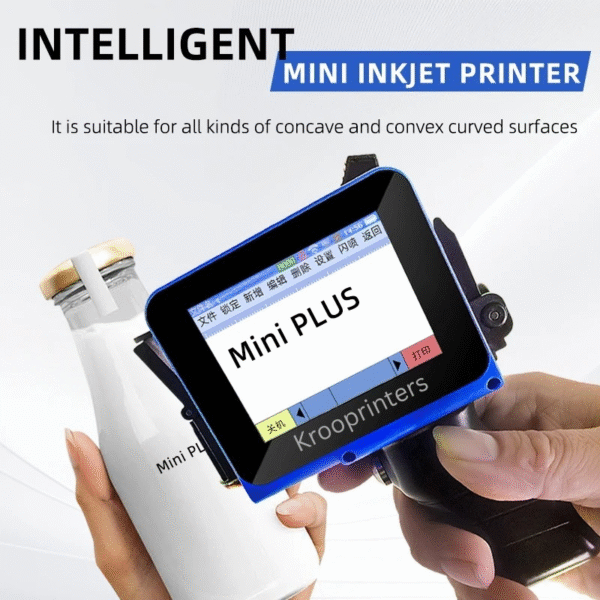 KD480 Mini Inkjet Printer – 4.3" Screen, 12.7mm Coding - Image 3