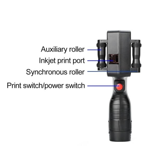 Portable Inkjet Coder – Batch, Shelf Life, QR Print - Image 3